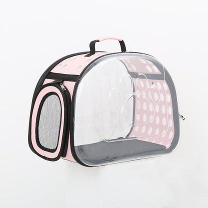 Foldable Pet Carrier Bag | Portable Travel Carrier for Dogs & Cats