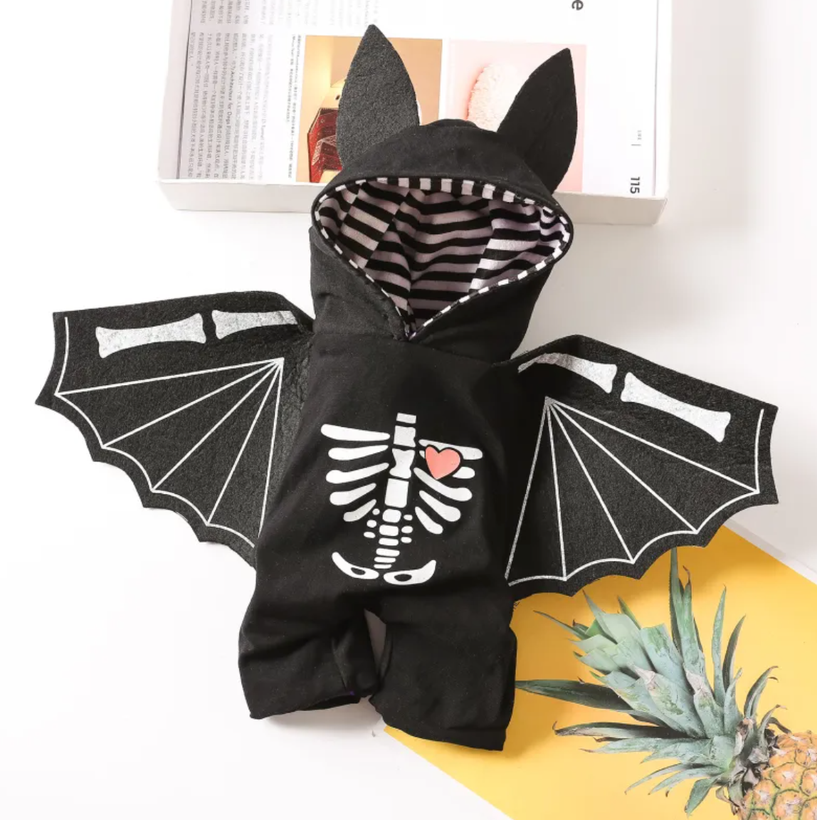 Bat Dog Costume | Halloween Black Bat Wings for Dogs & Cats