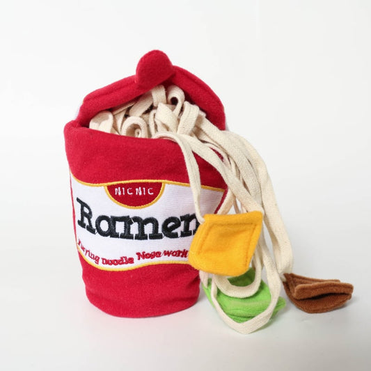 Ramen Snuffle Toy for Dogs | Interactive Treat Puzzle & Sniffing Enrichment