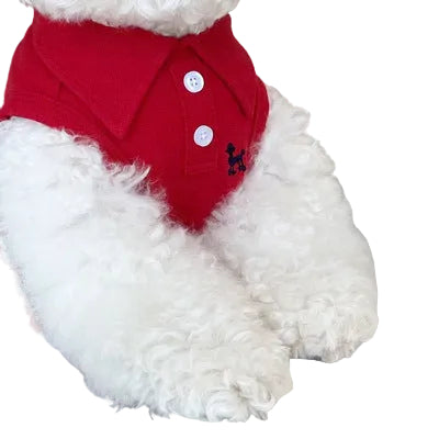 Polo Dog Shirt | Breathable Summer Vest for Small Dogs & Puppies