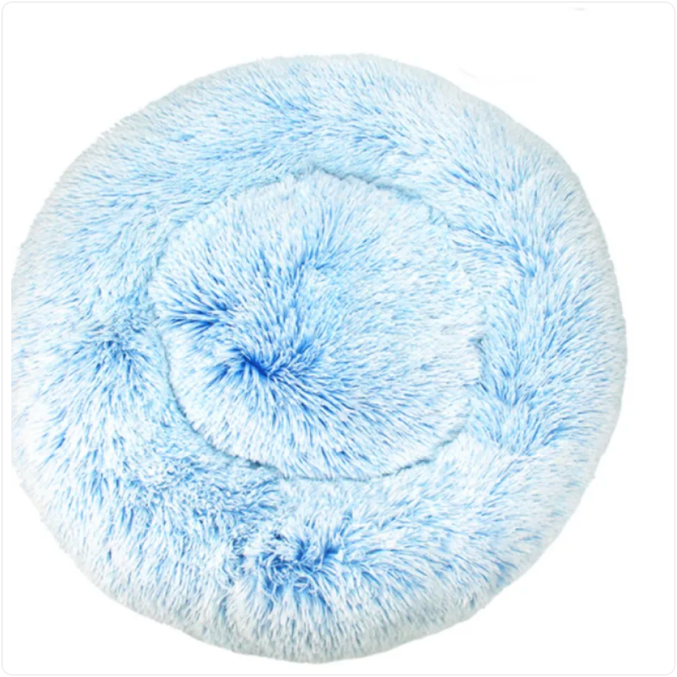 CozySoft Winter Pet Bed: Plush Comfort for Dogs & Cats