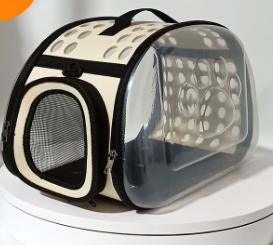 Foldable Pet Carrier Bag | Portable Travel Carrier for Dogs & Cats