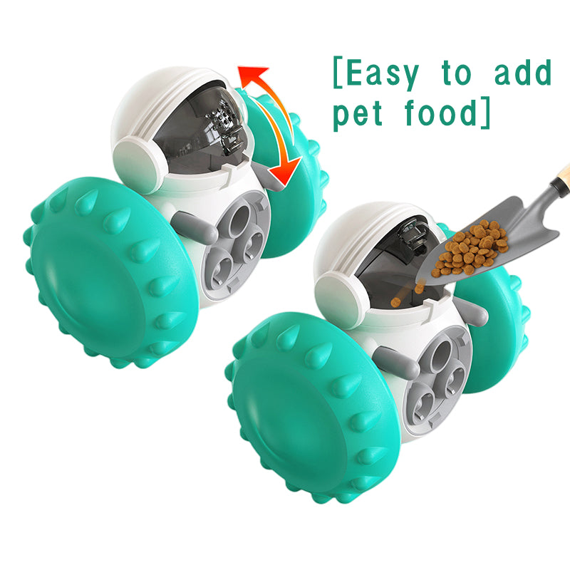 Interactive Dog Toy & Slow Food Dispenser | Treat Dispensing Puzzle Toy