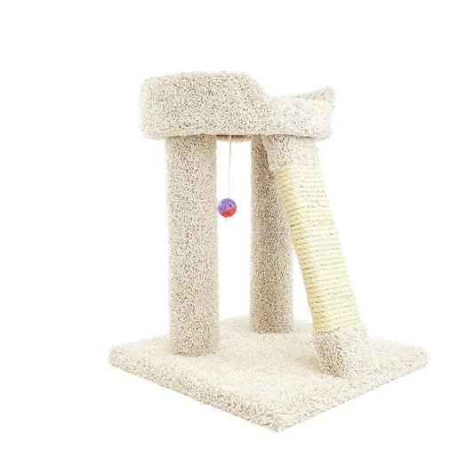 Elevated Cat Bed Condo – Cozy Raised Cat Sleeping Platform for Indoor Cats