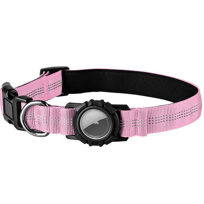 AirTag Dog Collar | Adjustable GPS Tracker Holder Collar for Dogs