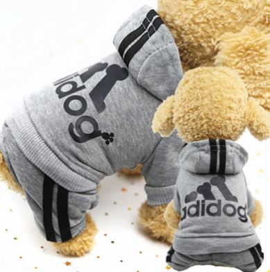 Casual Warm Dog Hoodie | Soft Fleece Sweatshirt for Dogs