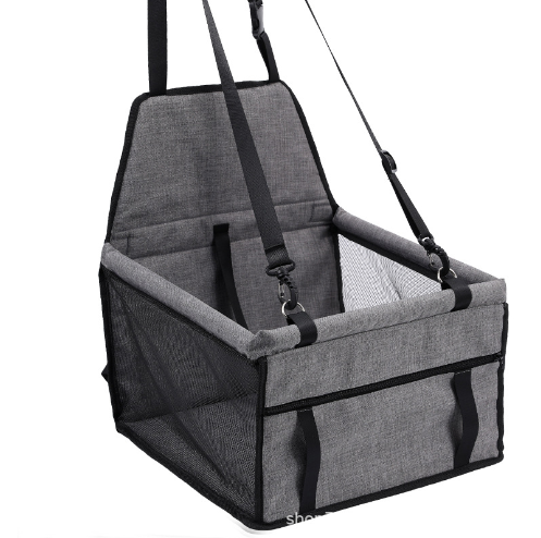 Luxury Dog Car Seat | Waterproof Travel Booster Bed for Small Dogs & Cats