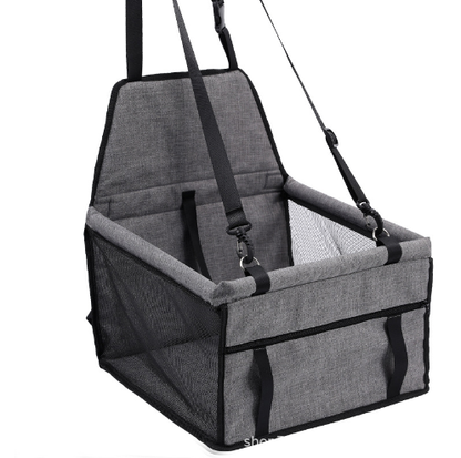 Luxury Dog Car Seat | Waterproof Travel Booster Bed for Small Dogs & Cats