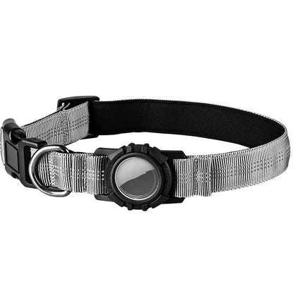 AirTag Dog Collar | Adjustable GPS Tracker Holder Collar for Dogs