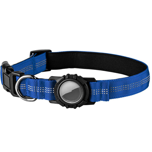 AirTag Dog Collar | Adjustable GPS Tracker Holder Collar for Dogs