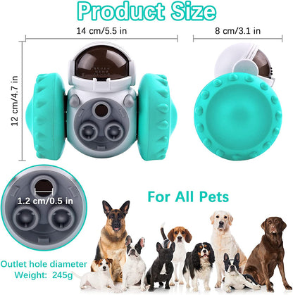 Interactive Dog Toy & Slow Food Dispenser | Treat Dispensing Puzzle Toy