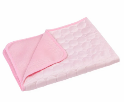 Cooling Pet Mat | Ice Silk Summer Cooling Bed for Dogs & Cats