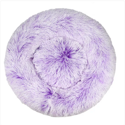 CozySoft Winter Pet Bed: Plush Comfort for Dogs & Cats