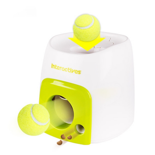 Dog Ball Launcher | Interactive Tennis Ball Thrower for Active Dogs