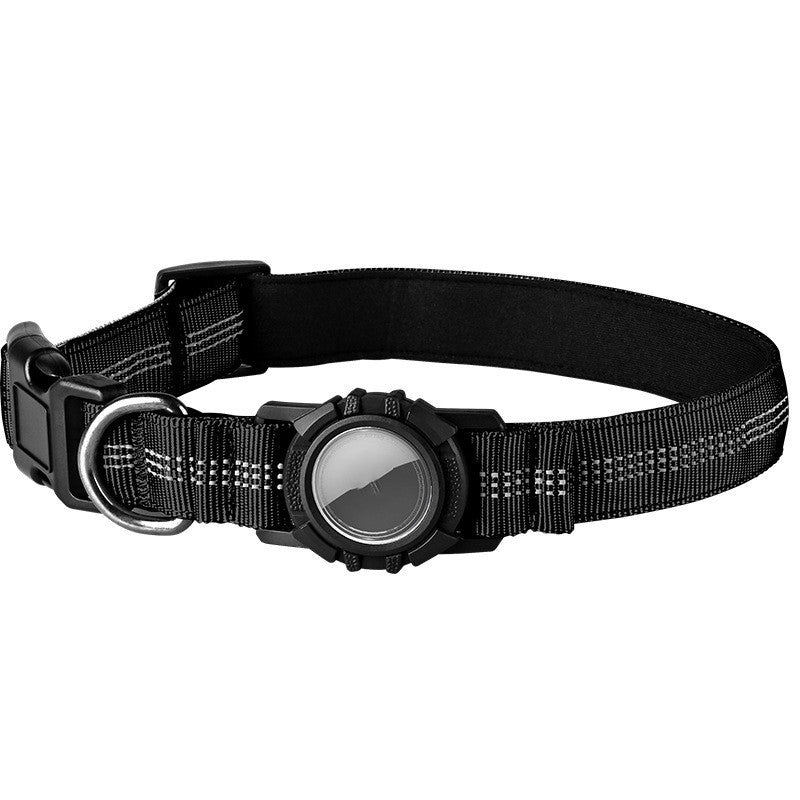 AirTag Dog Collar | Adjustable GPS Tracker Holder Collar for Dogs