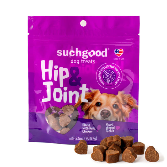 Hip & Joint Support Dog Chews | Glucosamine & Chondroitin (70 Count)