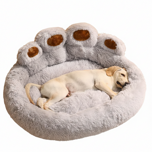 Fleece Dog Bed | Soft & Cozy Bed for Medium & Large Dogs