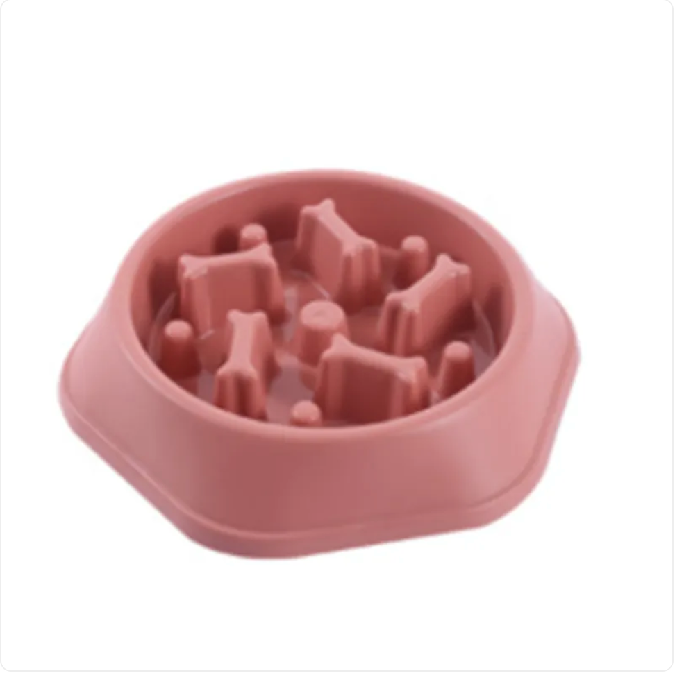 Slow Feeder Dog Bowl | Anti-Gulp Puzzle Bowl for Healthy Digestion