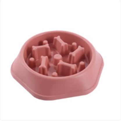 Slow Feeder Dog Bowl | Anti-Gulp Puzzle Bowl for Healthy Digestion