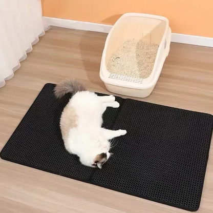 Cat Litter Mat | Waterproof Double-Layer Litter Trapping Mat