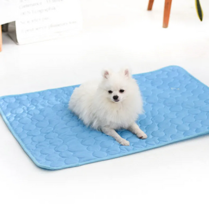 Cooling Pet Mat | Ice Silk Summer Cooling Bed for Dogs & Cats