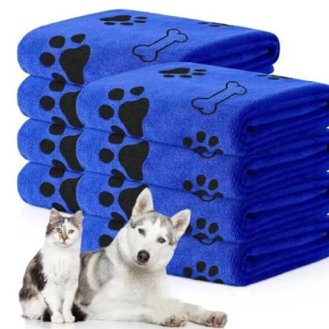 Super Absorbent Pet Towel | Quick-Dry Towel for Dogs & Cats