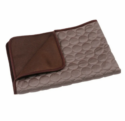 Cooling Pet Mat | Ice Silk Summer Cooling Bed for Dogs & Cats