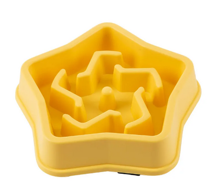 Slow Feeder Pet Bowl | Interactive Anti-Gulp Food Bowl for Dogs & Cats