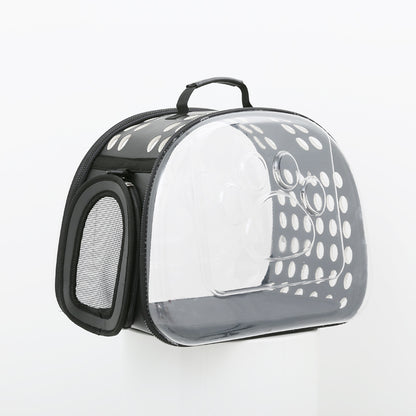 Foldable Pet Carrier Bag | Portable Travel Carrier for Dogs & Cats